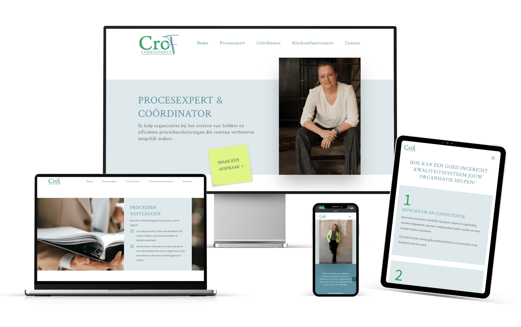 Webdesign portfolio Crof