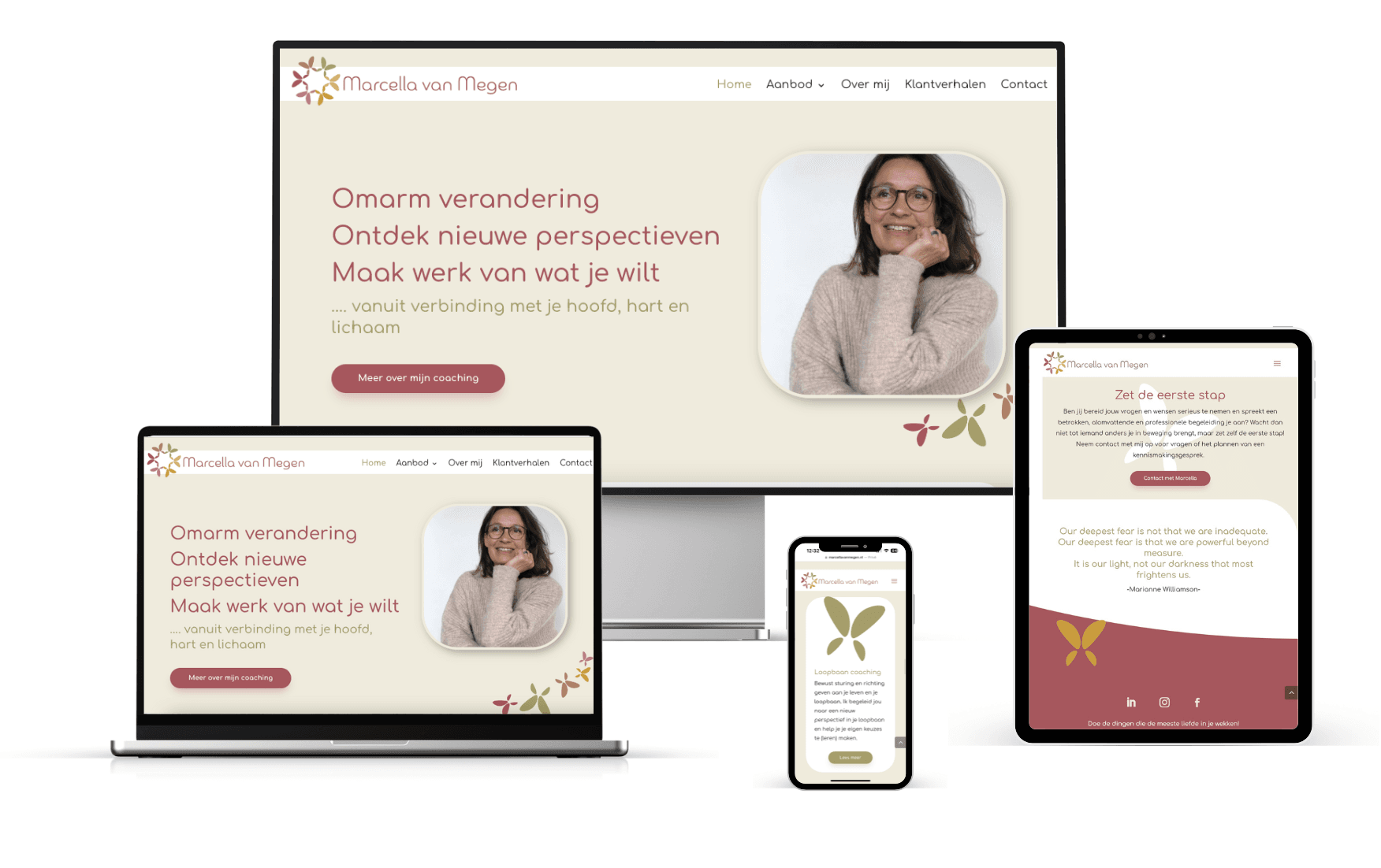 Webdesign Portfolio Bureau Essenzie