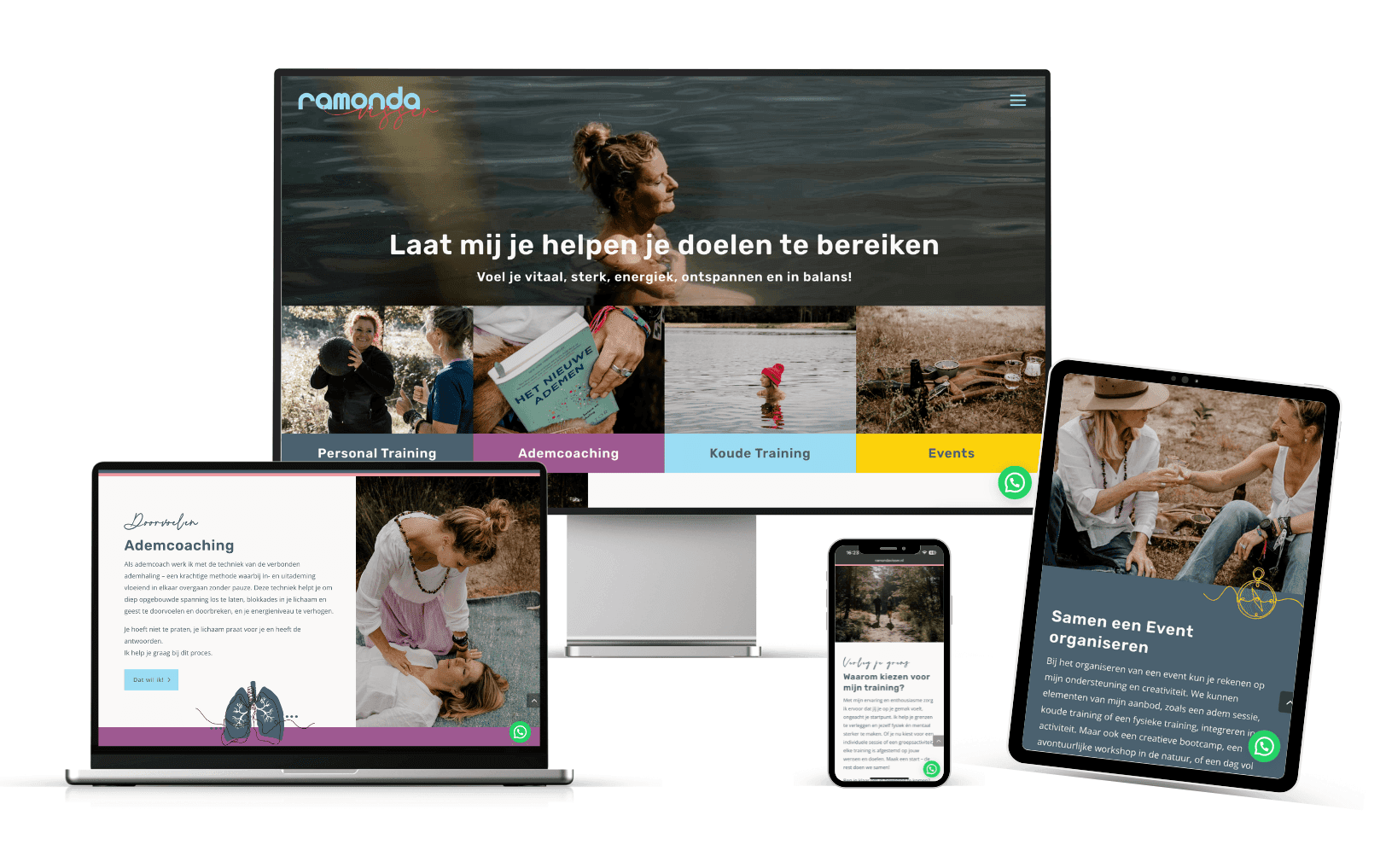 Webdesign portfolio Ramonda kopie