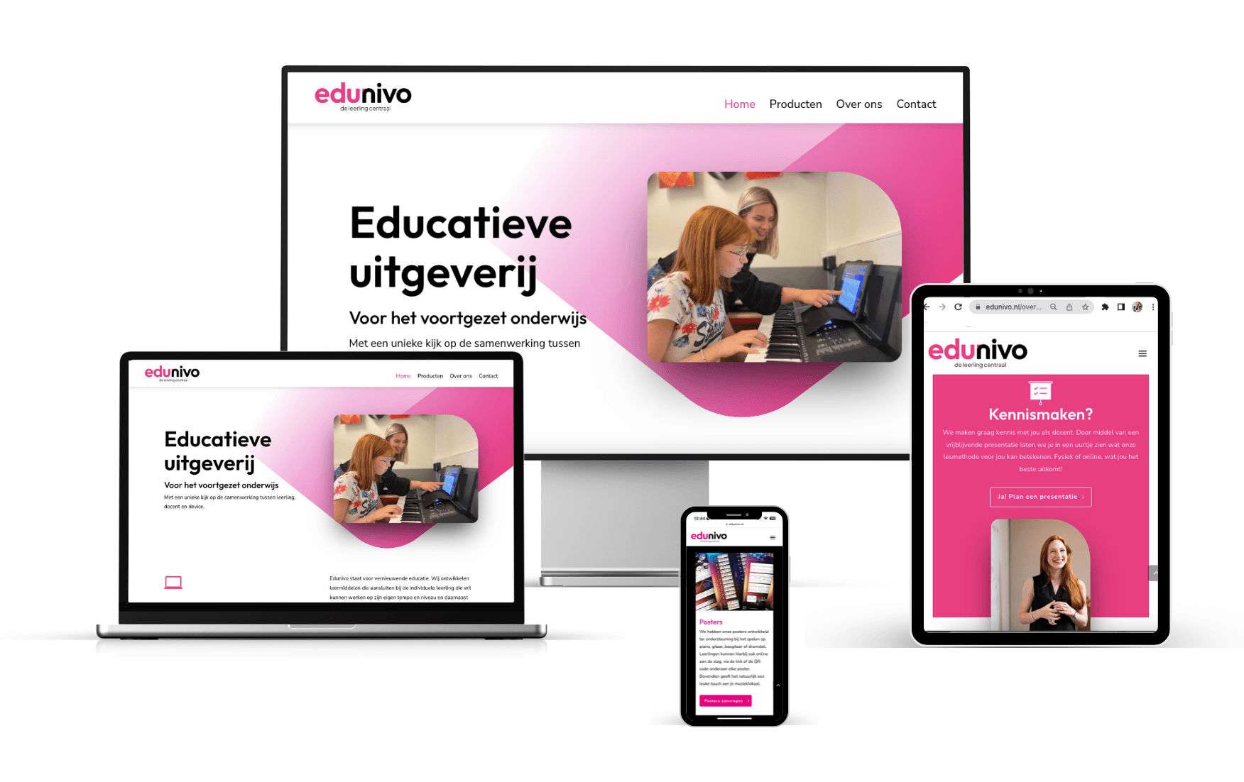 Webdesign portfolio edunivo