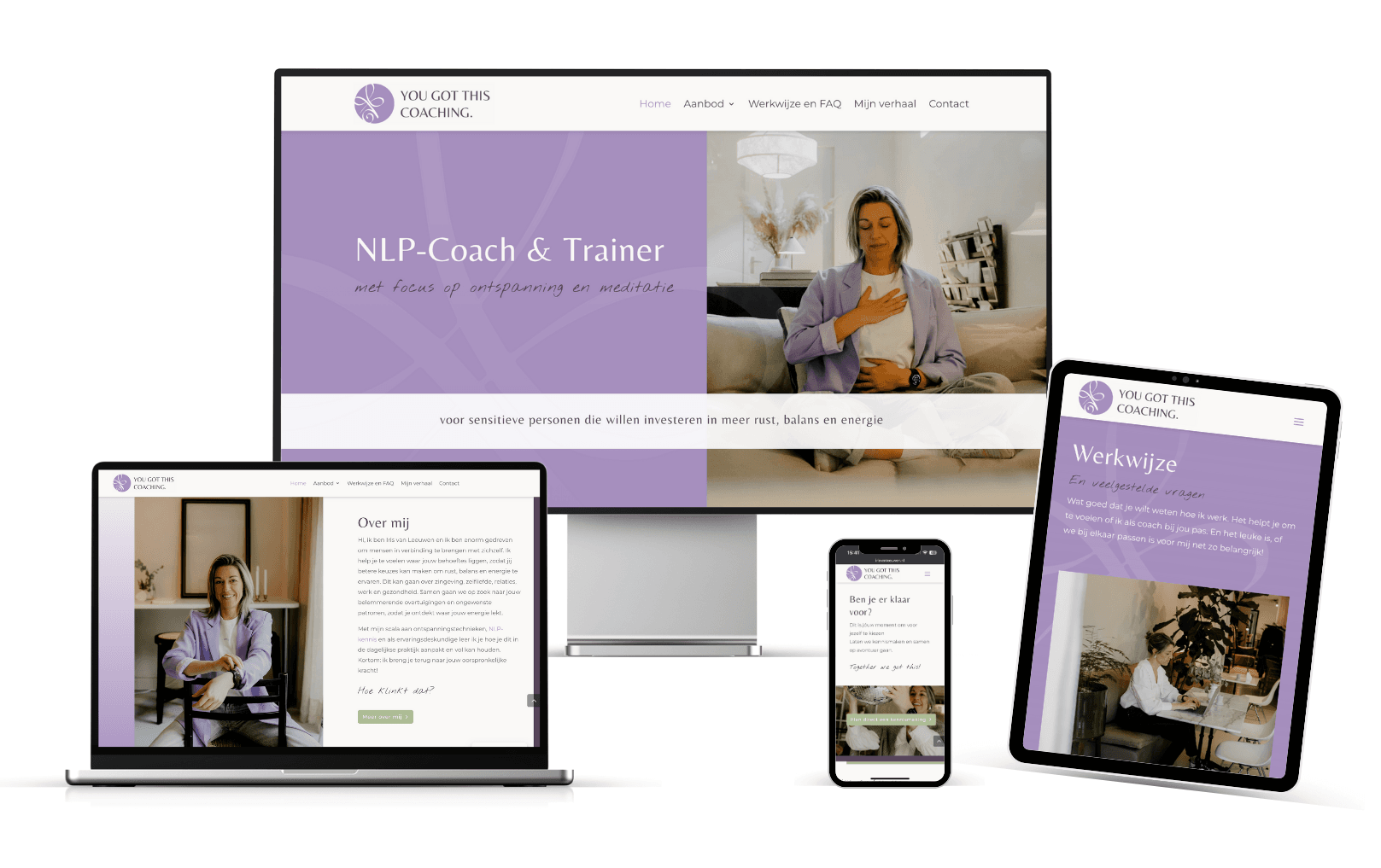Webdesign portfolio Iris
